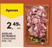 Continente Bom dia Moelas de frango promoção