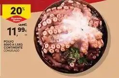 Continente Bom dia Continente - polvo promoção