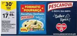 Continente Bom dia Pescanova - bacalhau desfiado promoção