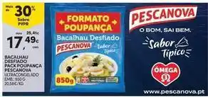 Pescanova - bacalhau desfiado