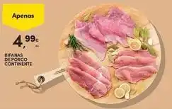 Continente Bom dia Continente - bifanas de porco promoção