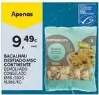 Continente Bom dia Continente - bacalhau desfiado msc promoção