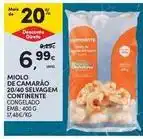 Continente Bom dia Continente - miolo de camarao 20/40 selvagem promoção