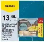 Continente Bom dia Continente - postas medias de bacalhau msc promoção
