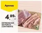 Continente Bom dia Continente - entremeada de porco promoção