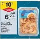 Continente Bom dia Continente - camarão promoção