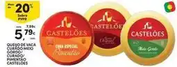 Continente Bom dia Castelões - queijo de vaca curado meiro gordó/curado/curao/pumetlla promoção