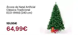 Worten Árvore de natal artificial clássica tradicional eco-xmas promoção
