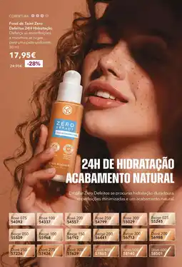 Yves Rocher fond de teint zero yves rocher promoção