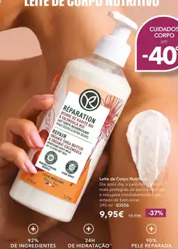 Yves Rocher Leite de corpo nutritivo yves rocher promoção