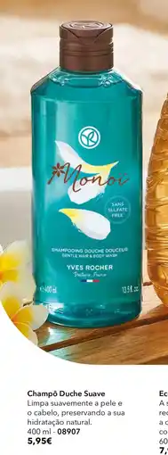 Yves Rocher Champô Duche Suave Yves Rocher promoção