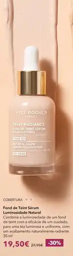 Yves Rocher Yves Rocher fond de teint sérum luminosidade natural promoção