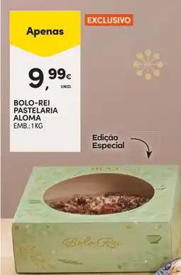 Continente Bolo-rei pastelaria aloma promoção