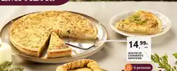 Continente Quiche de camarão e sapateira promoção