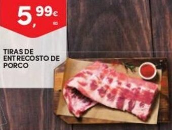 Continente Tiras de Entrecosto de Porco promoção