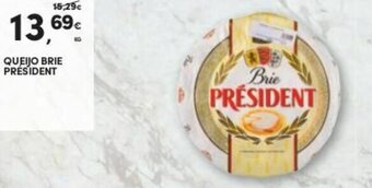 Continente Queijo Brie Président promoção