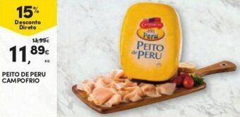 Continente Peito de Peru Campofrio promoção