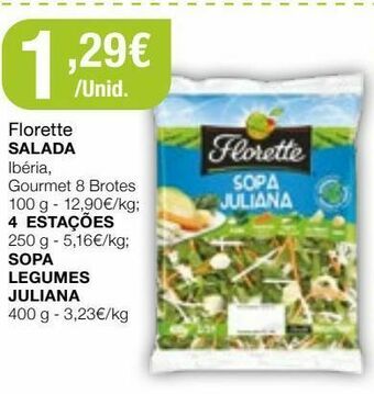 Saladas prontas florette