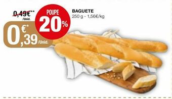 Intermarché Baguette promoção