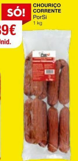 Intermarché Chouriço promoção