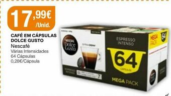 Intermarché Cápsulas de café dolce gusto promoção