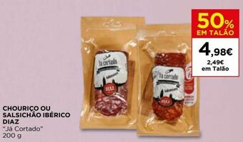El Corte Inglés Chouriço promoção