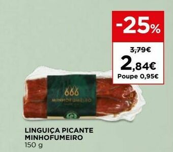 El Corte Inglés Linguiça promoção