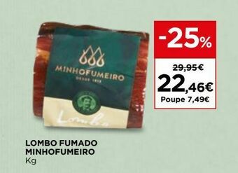 El Corte Inglés Lombo curado promoção