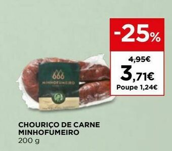 El Corte Inglés Chouriço promoção