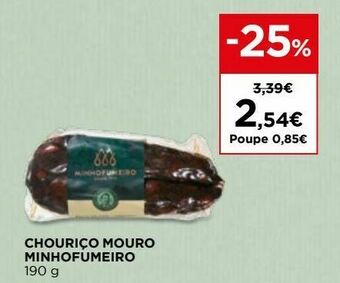 El Corte Inglés Chouriço promoção
