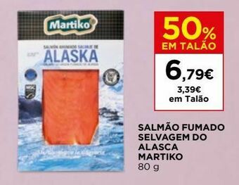 El Corte Inglés Salmão fumado martiko promoção