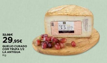 El Corte Inglés Queijo curado promoção
