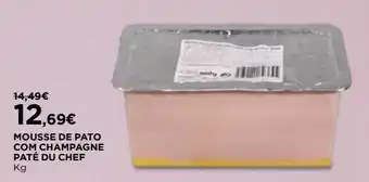 El Corte Inglés Mousse de pato promoção