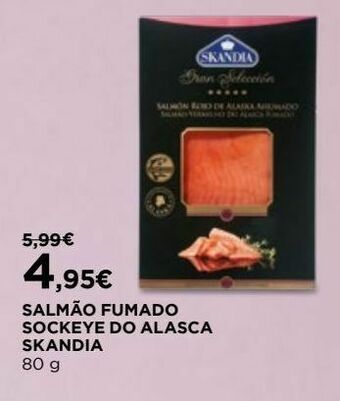 El Corte Inglés Salmão fumado promoção