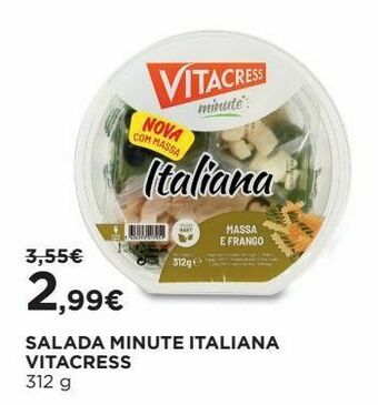 Saladas prontas vitacress