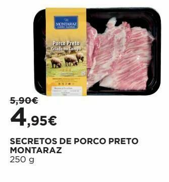 El Corte Inglés Carne suína promoção