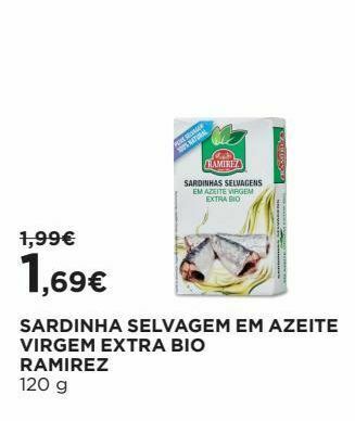 El Corte Inglés Sardinhas ramirez promoção