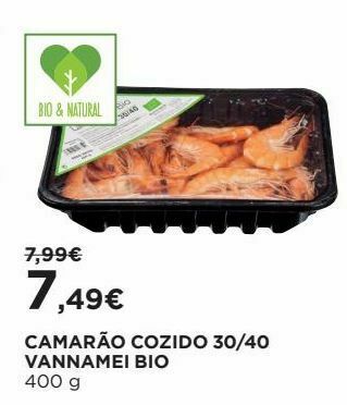 El Corte Inglés Camarão promoção