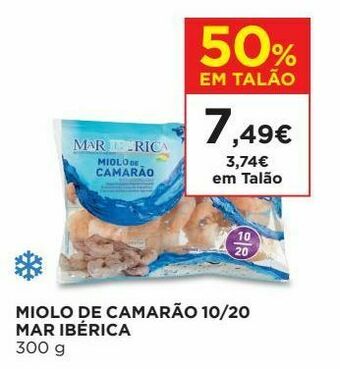 El Corte Inglés Camarão mar ibérica promoção