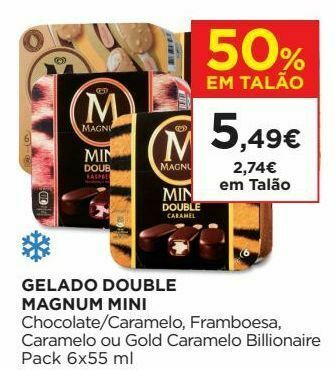 El Corte Inglés Gelados magnum promoção