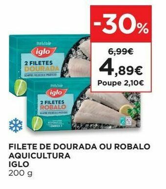 El Corte Inglés Dourada iglo promoção