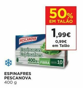 El Corte Inglés Verdura pescanova promoção
