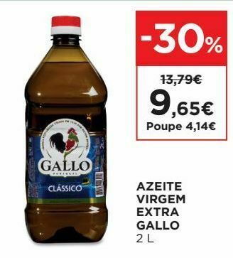 El Corte Inglés Azeite virgem gallo promoção