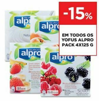 El Corte Inglés Iogurte alpro promoção