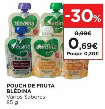 El Corte Inglés Polpa de frutas blédina promoção