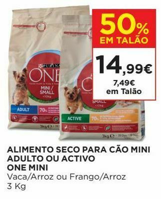 Ração para cães purinaone
