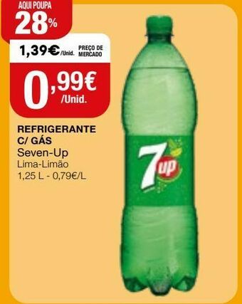 Intermarché Refrescos 7up promoção