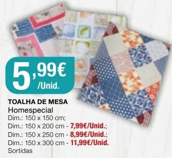 Intermarché Toalha de mesa promoção