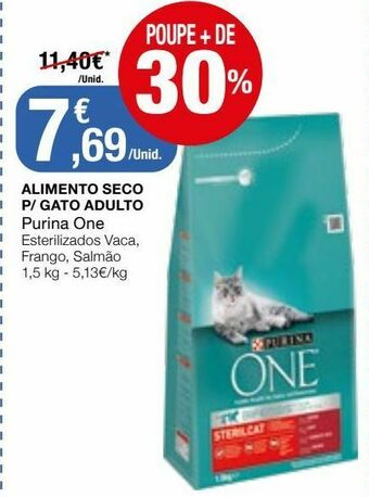 Ração para gatos purinaone