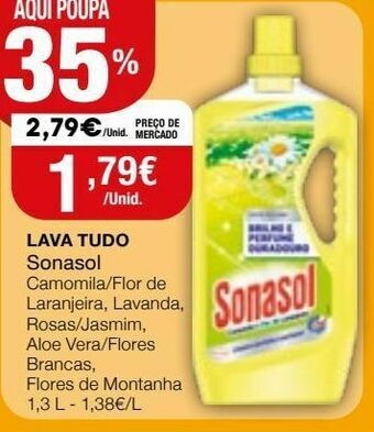 Intermarché Detergente sonasol promoção